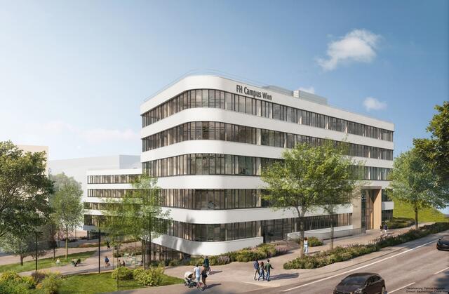 In Favoriten gibt es sieben Departments an einem Ort. | Foto: FH Campus