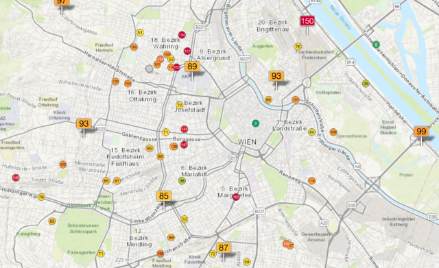 Foto: Screenshot aqicn.org