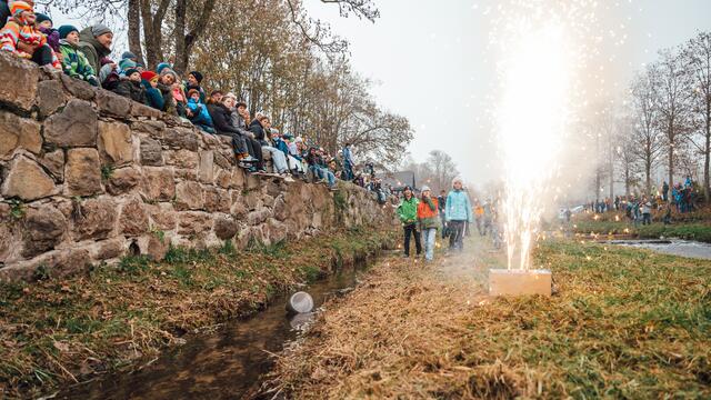 Das absolute Highlight des Sonntags war das traditionelle Ganslrennen, das um 15:00 Uhr auf der Rodl stattfand.  | Foto: Photography Tobias Schartner