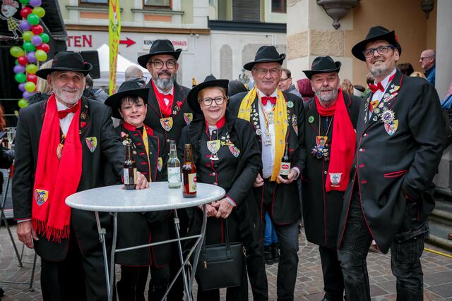 Unter anderem war auch die Faschingsgilde Landskron zu Gast. | Foto: Foto Knaus