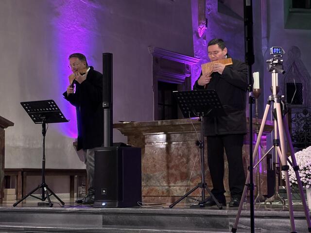 Eindrucksvolle Panflötenträume in der Stadtpfarrkirche Hollabrunn | Foto: Alexandra Goll