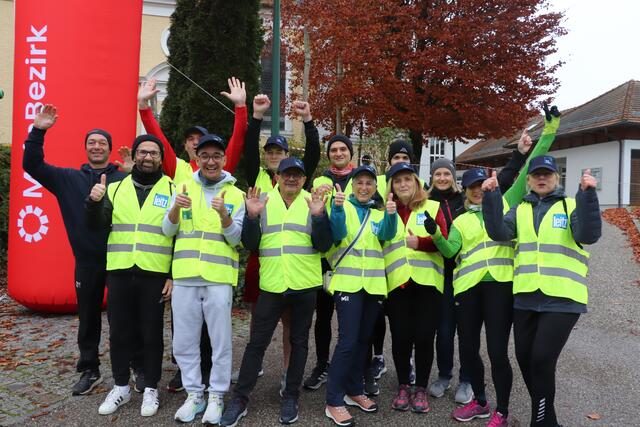 Die Firma Leitz war mit ingesamt 15 Personen vertreten.