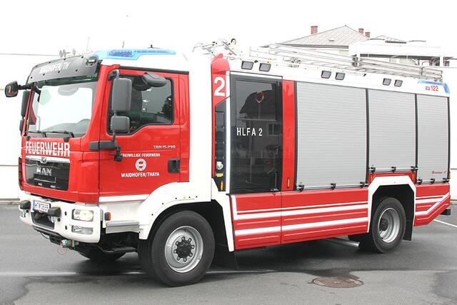 Bereits um 10:30 Uhr konnten die Feuerwehrmitglieder wieder ins Feuerwehrhaus einrücken. | Foto: FF Waidhofen/Thaya