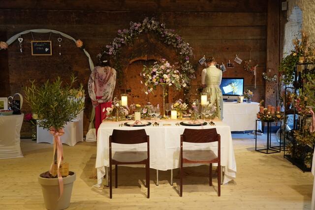 Die Hochzeitsmesse im Schloss Goldegg war wieder traumhaft! | Foto: Nicole Hettegger