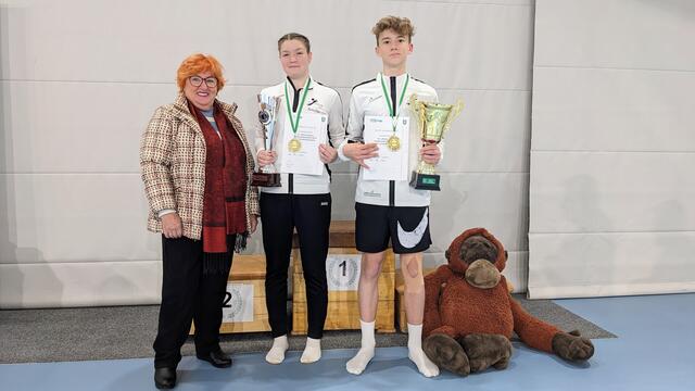 Gemeinderätin Hieß Rosa, Amelie Wansch, Finn Markovsky. | Foto: TV Steyr