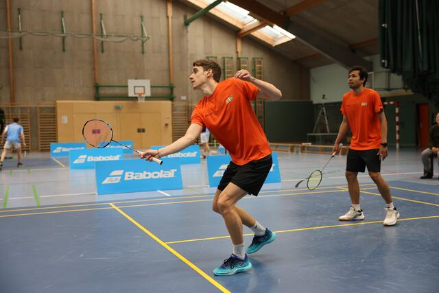 Philiip Birker und Iskandar Zulkarnain im Doppel. | Foto: Andreas Meinke