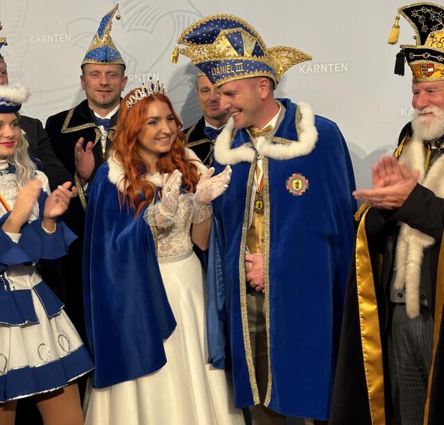 Tina und Daniel von der Bad St. Leonharder Gilde sind das Faschings-Landesprinzenpaar 2025. | Foto: MeinBezirk.at