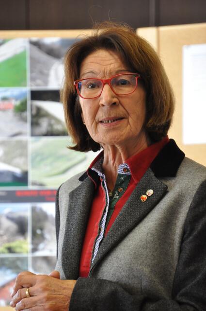 Obfrau Brigitte Flür vom Regionalmanagement Imst