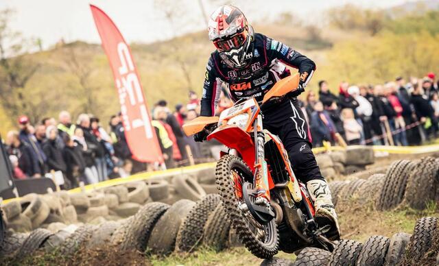 Mario Hirschmugl auf dem Weg zum Titel in der Ungarischen Enduro-Staatsmeisterschaft | Foto: Hirschmugl