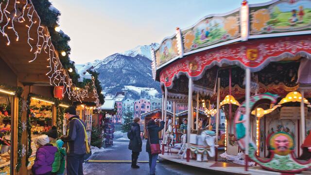 In der Adventzeit verwandelt sich Innsbruck in ein Weihnachtswunderland. | Foto: Sandwirt
