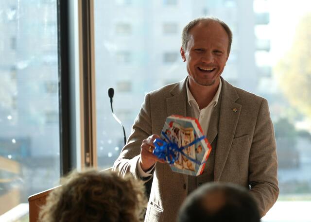 Bürgermeisten Johannes Anzengruber hat heute Geburtstag. | Foto: Julia Perktold