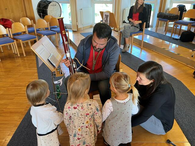Die Kinder erlebten in Gutau einen musikalischen Vormittag. | Foto: Anna Freudenthaler