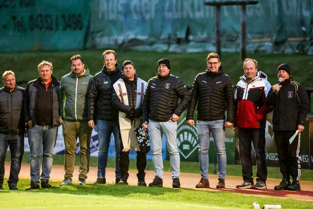 Offizielle Eröffnung der neuen Flutlichtanlage in Obdach. | Foto: Ripu