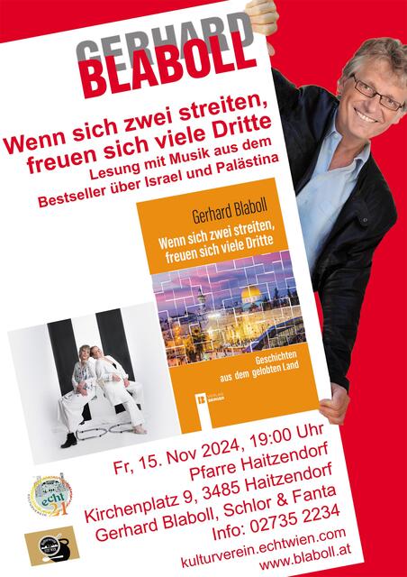 Gerhard Blaboll mit Schlor &amp; Fanta in Haitzendorf!