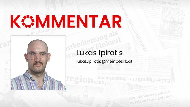 MeinBezirk-Redakteur Lukas Ipirotis stellt sich vor. | Foto: Max Spitzauer