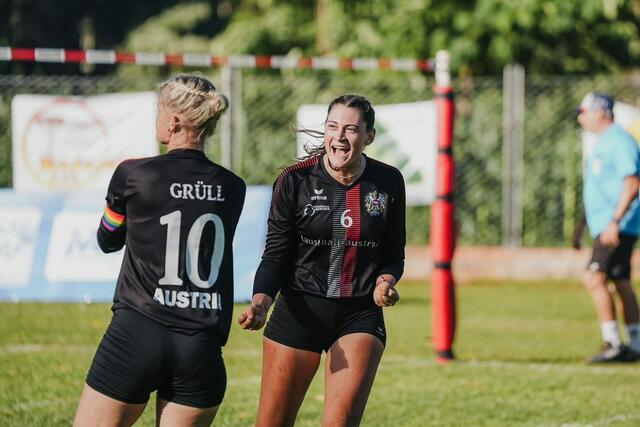 In einem mitreißenden Spiel gegen Chile gewann Österreich mit einem deutlichen 3:0 und zeigte dabei eine geschlossene Mannschaftsleistung. | Foto: Uwe Spille &amp; ÖFBB Faustball Austria