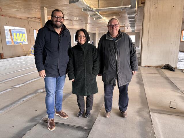 Matthias Nolz, Andreas Myskiw und Gattin. | Foto: Tanja Handlfinger