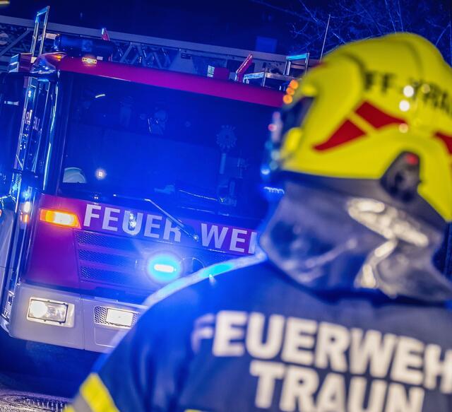 Zu einem nicht alltäglichen Verkehrsunfall rückten Einsatzkräfte der Freiwilligen Feuerwehr Traun aus. | Foto: Freiwillige Feuerwehr Traun
