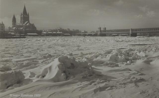 Ein Blick auf einstige Winter bietet diese Ansichtskarte aus dem Jahr 1929. | Foto: Wien Museum