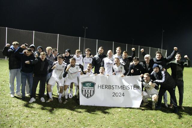 Der UFC Neckenmarkt erfreute sich des Sieges. | Foto: Alex Wieder