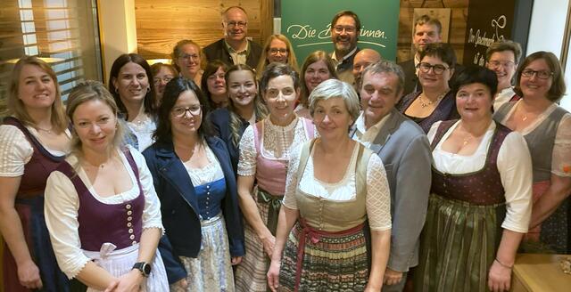 Der Verein "Die Bäuerinnen im Gebiet Gaming" hielt im Landgasthaus Stadler in Reinsberg seine Generalversammlung ab. | Foto: Die Bäuerinnen Gaming