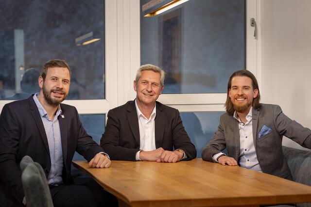 Geschäftsführung: G. Brix jun. (COO), G. Brix (CEO), Th. Payr (CMO). | Foto: Alps Resorts