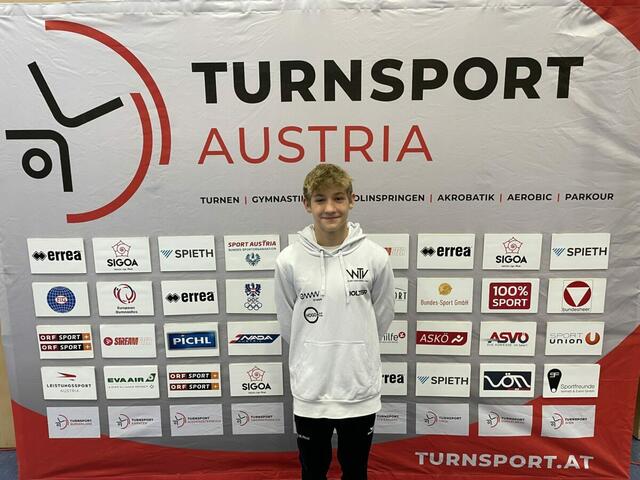 Michael Luttinger vom Welser Turnverein bestritt bei den Bundesmeisterschaften den Mehrkampf in der "Jugendklasse 2" und landete mit dem 8. Platz unter den Top 10. | Foto: Welser Trunverein