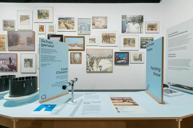 "Schau genau" lautet das Motto in diesem Teil der Ausstellung. | Foto: Klaus Pichler/Wien Museum
