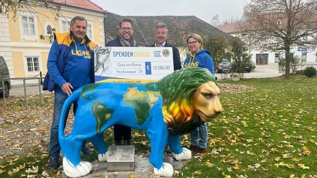 Harald Hofmann, Jürgen Rochla, Bürgermeister Martin Falk und Andrea Hofmann (v.l.) | Foto: Renè Gigl