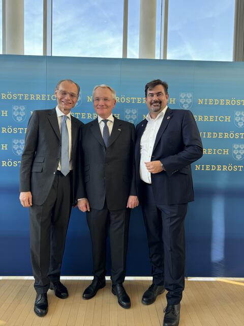 Albert Birkner, Udo Birkner und Stefan Steinbichler. | Foto: Steinbichler