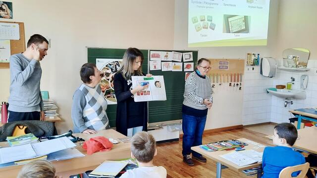 Den Projektauftakt machte die Lebenshilfe mit einer Vorstellung im November des vergangenen Schuljahres. | Foto: Volksschule Pöllau