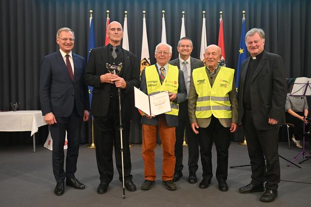 Preisträger Reinhard Held – Schulwegpolizei. | Foto: Franz Litzlbauer