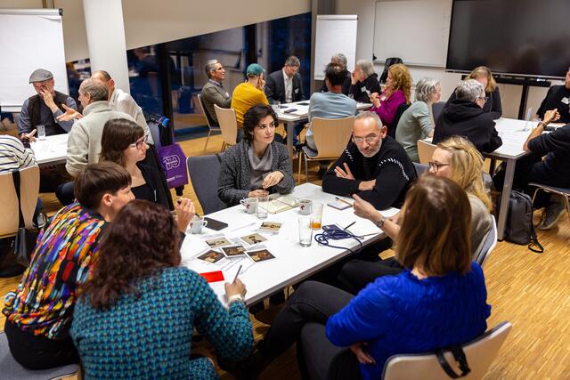 Impression Auftaktveranstaltung KI ?/&amp; KUNST | Foto: Max Peternell