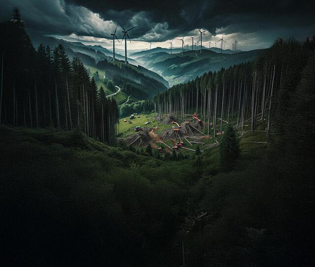Bürgerbewegungen und Plattformen wie www.gegenwindinkaernten.at und www.ja-zu-kaernten.at kämpfen für eine windradfreie Kärntner Bergwelt. | Foto: ja-zu-kaernten.at