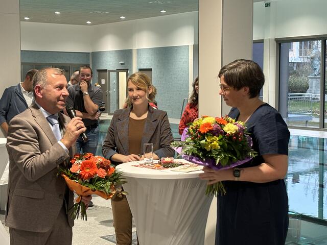 Bürgeremeister Josef Ramharter dankte Marlene Böhm-Lauter | Foto: Daniel Schmidt