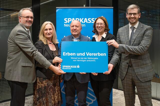Dr. Peter Prober, Mag. Gertrude Schwebisch, Dr. Marian Wedenig, Dr. Verena Miklos und Mag. Stefan Rottensteiner.