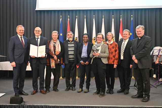Preisträger Pfarrpartnerschaft Kirchdorf – Kakonko. | Foto: Franz Litzlbauer