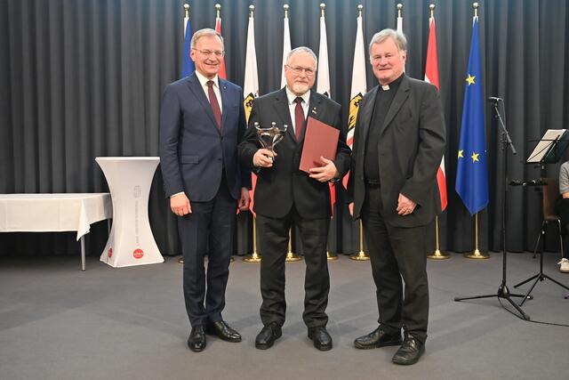 Franz Harant wurde für sein Lebenswerk geehrt. | Foto: Franz Litzlbauer