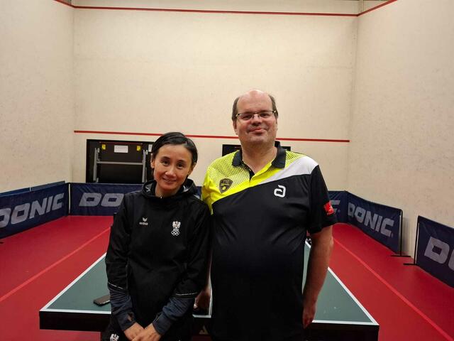 Die ehemalige Europameisterin und sechsfache Olympia-Teilnehmerin Liu Jia trainiert regelmäßig mit österreichischen Toptalenten im Hellmonseder Sportzentrum. 