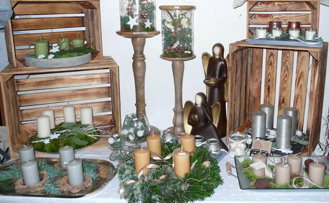 Viele Schätze beim Weihnachtsmarkt in Julbach.  | Foto: Rudolf Resch 