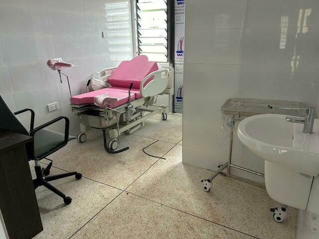 Ein Behandlungsraum in der Family Clinic in Kulmasa.  | Foto: Jugend Eine Welt