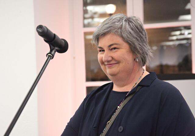 Kulturreferentin Barbara Hauser war für die Begrüßung der zahlreichen Gäste verantwortlich.