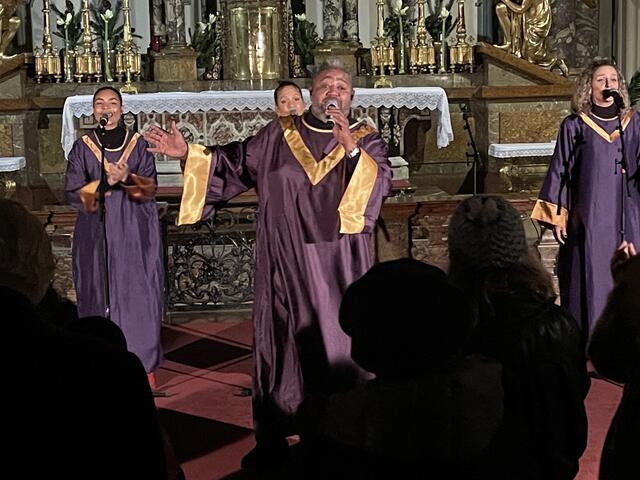 Big John erfüllte bereits die Minoritenkirche letztes Jahr mit Love and Soul. | Foto: Patricia Hillinger
