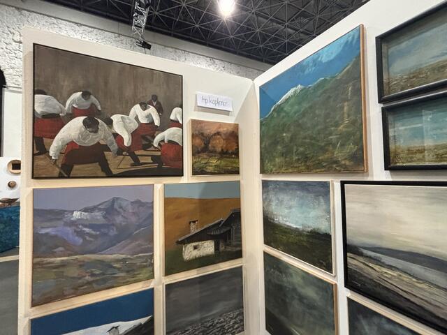 Ausdrucksstrarke Bildervon Künstler hp Kapferer. | Foto: Kendlbacher