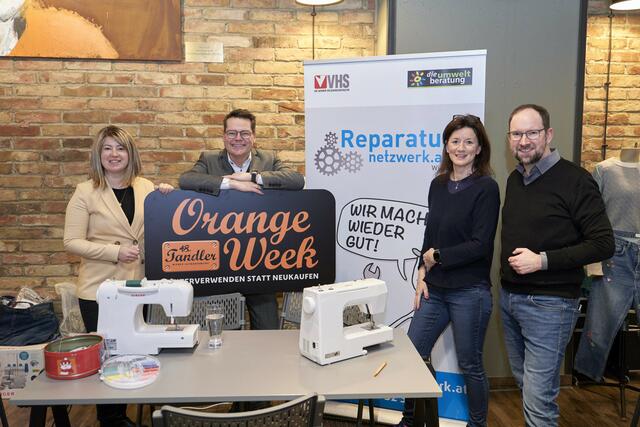 Bei den 48er-Tandlern wird zur insgesamt zweiten "Orange Week" geladen. | Foto: Stadt Wien/Markus Wache