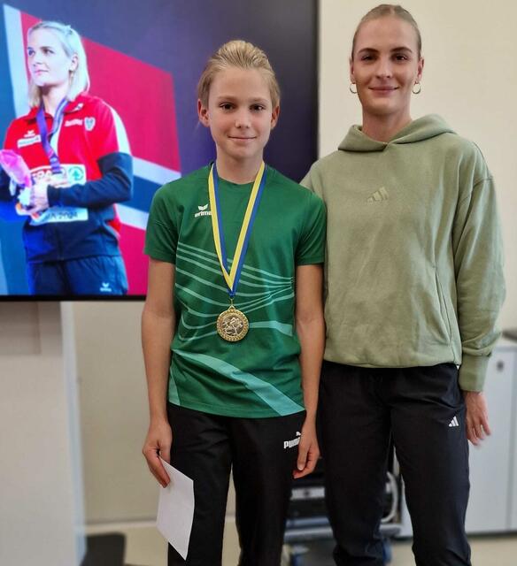 Lenny Bittdorfer mit Victoria Hudson. | Foto: Bittdorfer