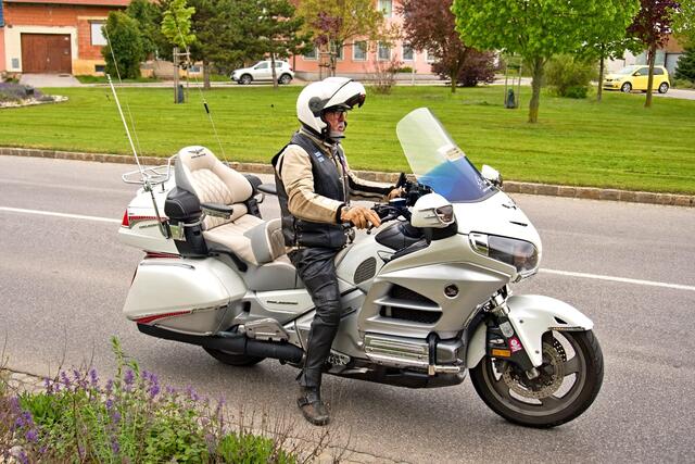Herbert Murlasits weiß, wo die schönsten Bikerstrecken im Bezirk zu finden sind. | Foto: Herbert Murlasits