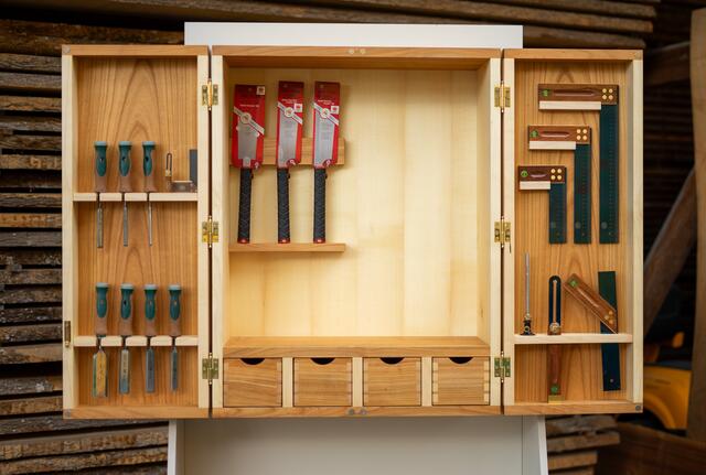 Der Werkzeugschrank von Julian van der Smags wurde mit einer Auszeichnung prämiert. | Foto: Julian van der Smagd