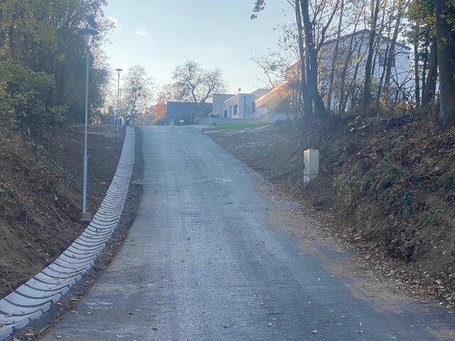 Straßenbau (Neuerrichtung) des Kastanienweges in Steinberg. | Foto: Gemeinde Steinberg-Dörfl