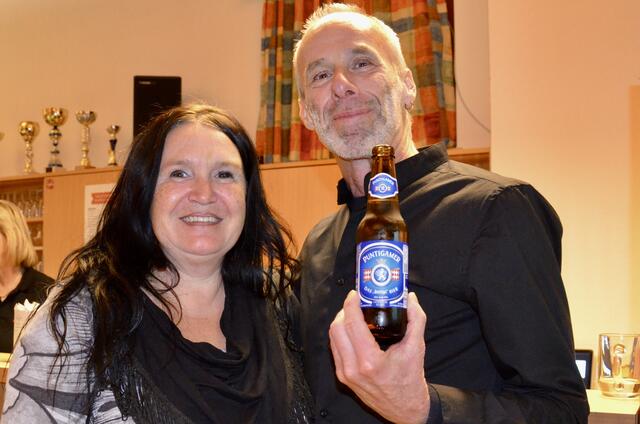 Sandra Schneider mit Michael Lackner | Foto: Elisabeth Peinsipp 